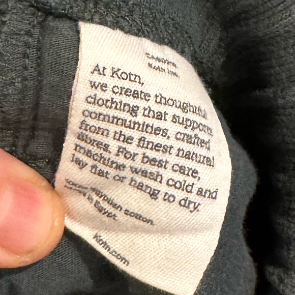 KOTN Gray Sweatpants with‎ Elastic Waistband and Soft Knit Fabric - Picture 8 of 8